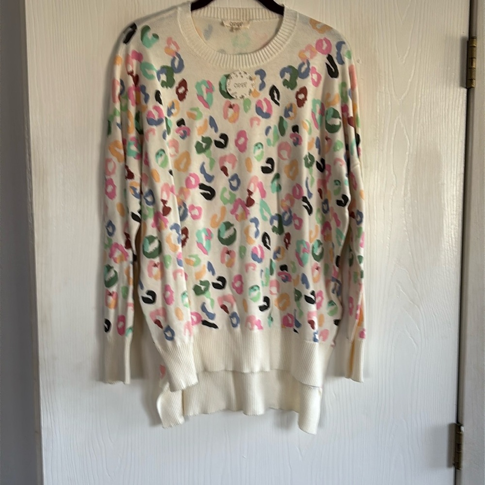Oddy S/M leopard sweater